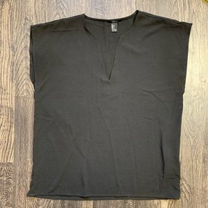 Black Smock Top